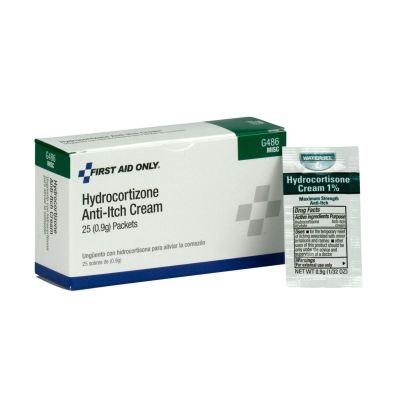 FAOG486 image(0) - First Aid Only Hydrocortisone Cream 25/box
