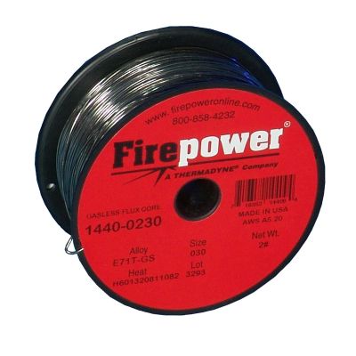 FPW1440-0230 image(0) - Firepower MIG WIRE FLUX COATED .030 2LB
