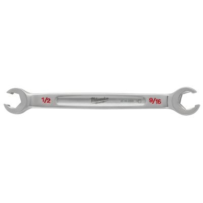 MLW45-96-8302 image(0) - Milwaukee Tool 1/2" X 9/16" Double End Flare Nut Wrench