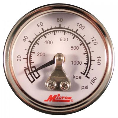 MIL1189 image(0) - Milton Industries Mini Gage 1/8" NPT, 0-160 PSI