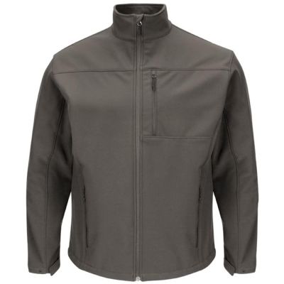 VFIJP68CH-RG-4XL image(0) - Workwear Outfitters Men's Deluxe Soft Shell Jacket -Charcoal-4XL