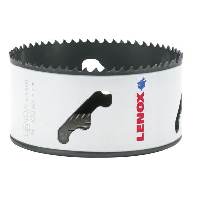 LEX30064 image(0) - Lenox Tools Hole Saw, 4 in. Long Lasting Bi-Metal Construction
