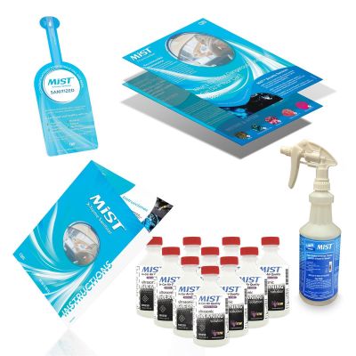 UVU590250SK image(0) - UVIEW MiST X-Treme Sanitizing Kit