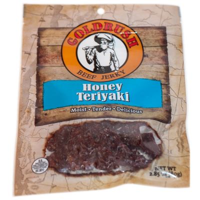 Miel Teriyaki 2,85 oz. Goldrush Beef Jerky 12-ct