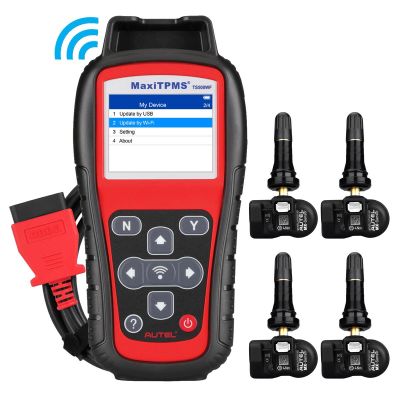 AUL700180 image(0) - Autel TS508WFK-4 Kit includesTS508 Wi-Fi handheld tool with four universal programmable 1-Sensors