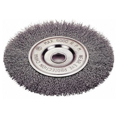 FPW1423-2121 image(0) - Firepower WHEEL BRUSH, 6", CRIMPED WIRE