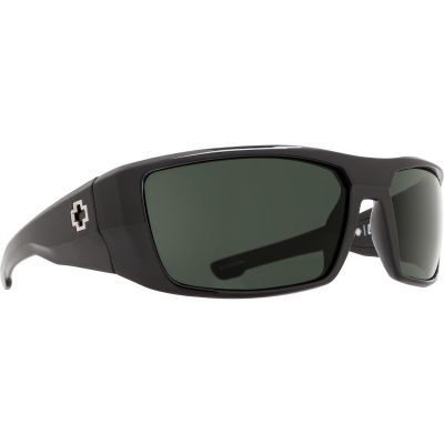 SPO672052038864 image(0) - SPY OPTIC INC Dirk Sunglasses, Black Frame w/ Happy Gr