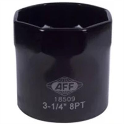 INT18509 image(0) - American Forge & Foundry AFF - Wheel Bearing Locknut Socket - 3/4" Drive - 3-1/4" - 8 pt.