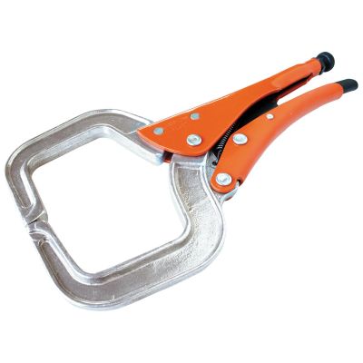 ANGGR14412 image(0) - Anglo American Grip-On 12" C-Clamp with Aluminum Jaws (Epoxy)