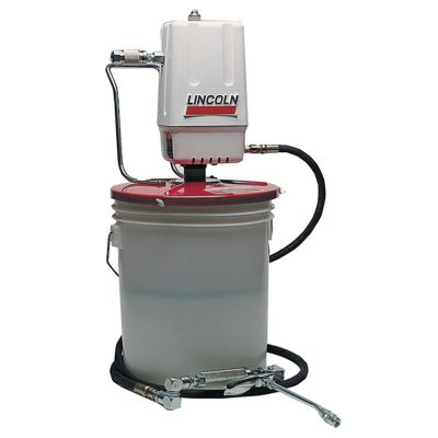 LIN989 image(0) - Lincoln Lubrication Pneumatic Air Operated Portable Double Acting 50:1 Ratio Barrel Pump