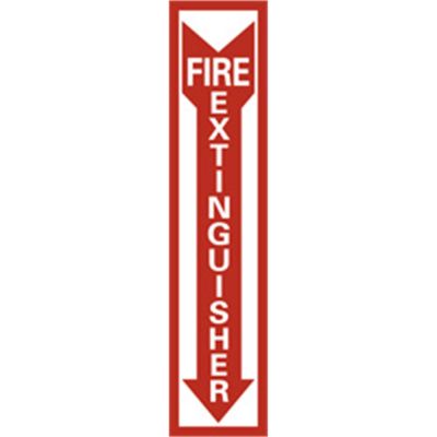 MRO63373807 image(0) - Msc Industrial Supply Fire Extinguisher, Plastic Fire Sign