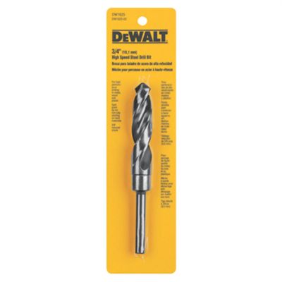 DWTDW1625 image(0) - DeWalt 3/4" Blk Oxd Drill Bit 3/8"shk