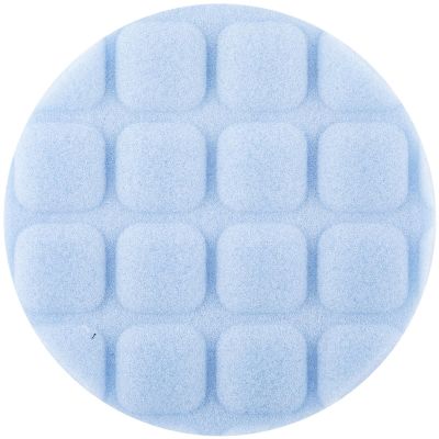NOR91321 image(0) - Norton Abrasives 3.5" Single Side Finishing Foam Pad Blue 6/Case