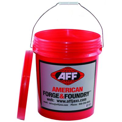 INTAFFBUCKET image(0) - Surewerx USA AFF - Plastic Bucket with Lid - 5 Gallon - Heavy Duty - Red