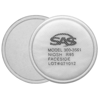 SAS300-1070 image(0) - SAS Safety R95 BreatheMate Particulate Filters (Box of 12)