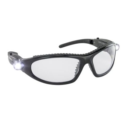 SAS5420 image(0) - SAS Safety LED Inspector High-Impact Glasses w/ Ultra Bright LED Lights