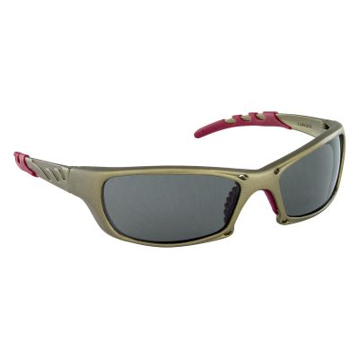 SAS542-0101 image(0) - SAS Safety GTR Safe Glasses w/ Gold Frames and Shade Lens in Polybag