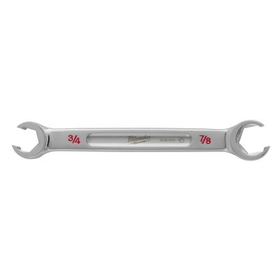 MLW45-96-8300 image(0) - Milwaukee Tool 1/4" X 5/16" Double End Flare Nut Wrench
