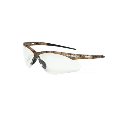 SRW50012 image(0) - Jackson Safety Jackson Safety - Safety Glasses - SG Series - Clear Lens - Camo Frame - STA-CLEAR Anti-Fog - Indoor