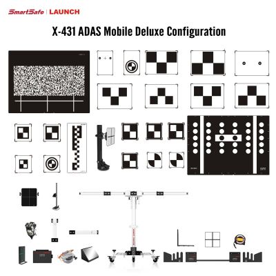 LAU701020207 image(0) - Launch Tech USA X-431 ADAS Mobile Deluxe Configuration
