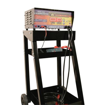 ASO6044-C image(0) - Associated 12V Automatic Battery and 12/24V Electrical System Analyzer w/ Cart