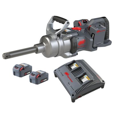 IRTW9691-K4E image(0) - 20V High-torque 1" Cordless Impact Wrench Kit, 3000 ft-lbs Nut-busting Torque, 4 Batteries and Charger, 6" Extended Anvil