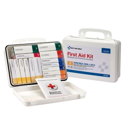 FAO90569 image(0) - First Aid Only 16 Unit First Aid Kit ANSI A  Plastic Case
