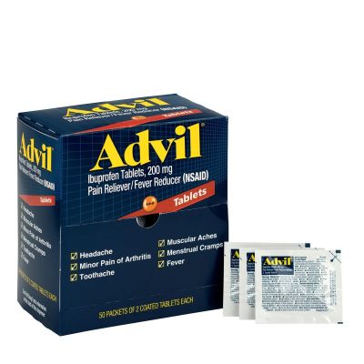 FAO15000 image(0) - First Aid Only Advil 50x2/box