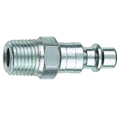 AMFCP21-10 image(0) - 1/4" Coupler Plug with Male 1/4" Threads I/M Industrial- Pack of 10