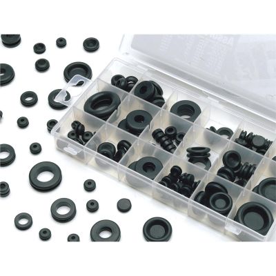 WLMW5214 image(0) - Wilmar Corp. / Performance Tool 125 PC RUBBER GROMMET HARDWARE KIT