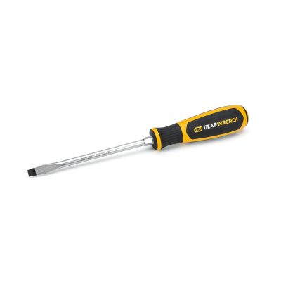 KDT80023H image(0) - GearWrench 5/16" x 6" Slotted Dual Material Screwdriver