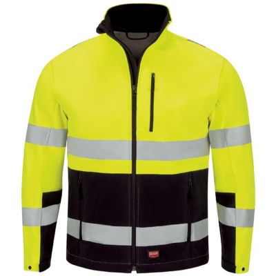 VFIJY34YB-RG-3XL image(0) - Workwear Outfitters Hi-Vis Soft Shell Jacket - Class 3-3XL