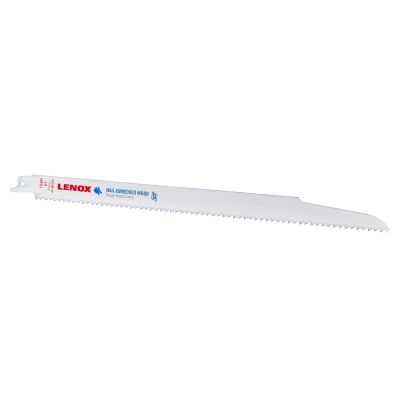 LEX22755 image(0) - Lenox Tools Reciprocating Saw Blades, 156R, Bi-Metal, 12 in. L