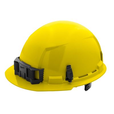 MLW48-73-1122 image(0) - Yellow Front Brim Hard Hat w/6pt Ratcheting Suspension - Type 1, Class E