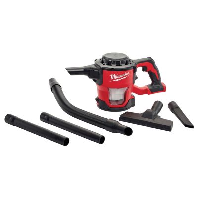 MLW0882-20 image(0) - Milwaukee Tool M18 COMP VACUUM 4 FT. HOSE, CREVICE TOOL, EXTENSIONS FLOOR TOOL