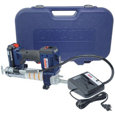 LIN1882 image(0) - Lithium-Ion PowerLuber 20-Volt Battery-Operated Cordless Grease Gun