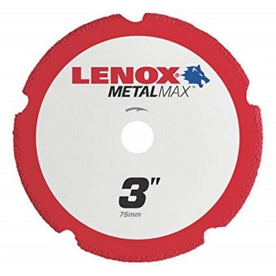 LEX1972918 image(0) - Lenox Tools LENOX DIAM CUTOFF WHEEL DG 3" X 3/8"
