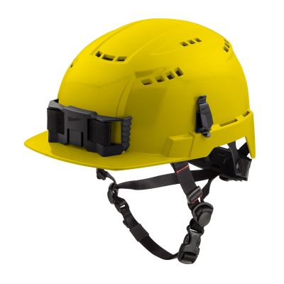 MLW48-73-1322 image(0) - Yellow Front Brim Vented Safety Helmet - Type 2, Class C