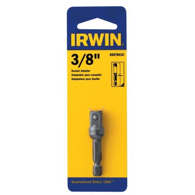 IRWIWAF26238 image(0) - Irwin Industrial 3/8" X 2" SOCKET ADAPTER