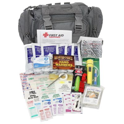 FAO90430-001 image(0) - First Aid Only Emergency Prep 1 Person Black Fabric Bag