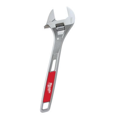 MLW48-22-7412 image(0) - Milwaukee Tool 12" CHROME PLATED ADJUSTABLE WRENCH