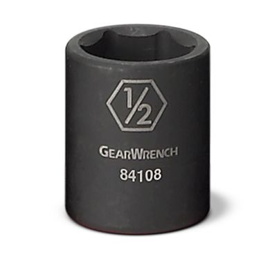 KDT84108 image(0) - GearWrench 1/4" DRIVE IMPACT SOCKET 1/2"