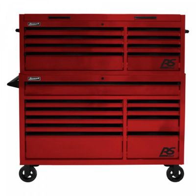 HOMRD07018540 image(0) - Homak Manufacturing 54" RS Pro Combo, Red