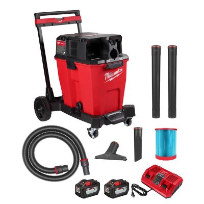 MLW0930-22HD image(0) - M18 FUEL™ 12 Gallon Dual-Battery Wet/Dry Vacuum Kit