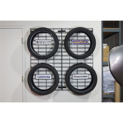 MRIMWG-2448-KIT image(0) - Martins Industries WALL GRID TIRE DISPLAY WITH HOOKS