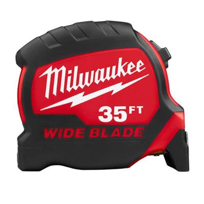 MLW48-22-0235 image(1) - Milwaukee Tool 35Ft Wide Blade Tape Measure
