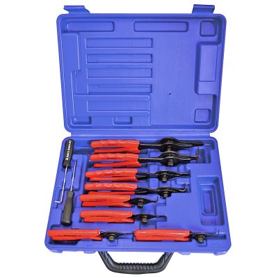 AST9401 image(0) - Astro Pneumatic SNAP RING PLIER SET 10 PC
