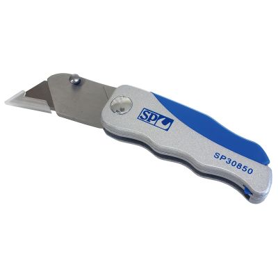 SPJSP30850 image(0) - SP Air Corporation FOLDING LOCK-BACK UTILITY KNIFE