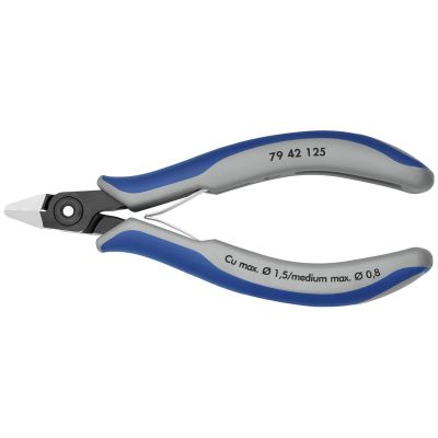 KNP7942125 image(0) - KNIPEX 5" Diagonal Cutter w/ Multi-comp Grips