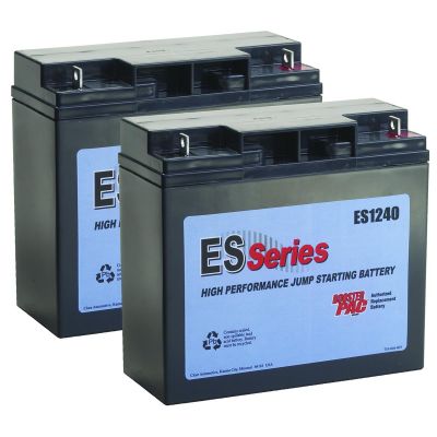 SOLES1240 image(0) - ES Series Replacement Battery for ES6000/ES8000/ES1224 (2 Batteries)